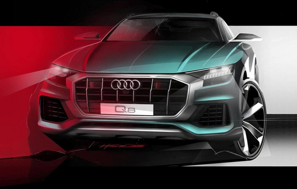 2018 Audi Q8 - Schite: Poza 1