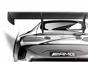 2015 Mercedes-AMG GT3 - Imagini teaser