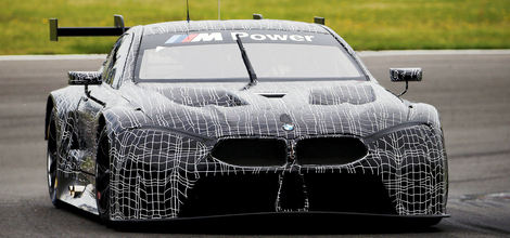 BMW M8 GTE in primele teste oficiale