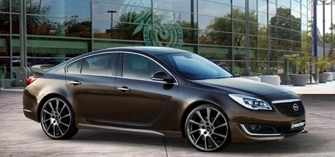 Opel Insignia facelift preparat de Irmscher