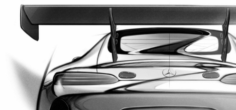 Primele poze teaser cu viitorul Mercedes-AMG GT3