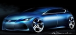 Lexus Premium Compact Concept poza teaser