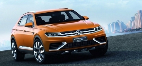 Volkswagen CrossBlue Coupe Concept a sosit la Shanghai