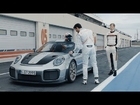 Mark Webber și Walter Rohrl, pe circuit alături de Porsche 911 GT2 RS