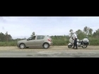 O Dacia Sandero furata de un politist francez - Noua reclama pentru hatchback-ul de la Mioveni